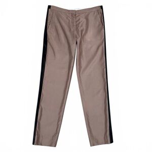 PRADA Authentic Contrast-Panel Straight Trousers Size M (EUR 40)
